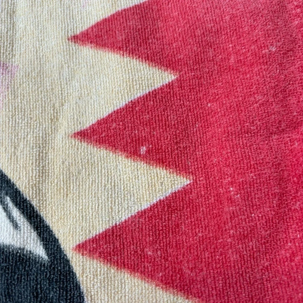 VINTAGE 80s-90s Disney Minnie Mouse Beach‎ Towel Pool Swimming *Flaws from Age*